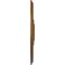Ekena Millwork Reece Ceiling Medallion (Fits Canopies up to 6 3/4"), Hand-Painted Smokey Topaz, 21"OD x 1 1/4"P CM21RESTF - alternate 5